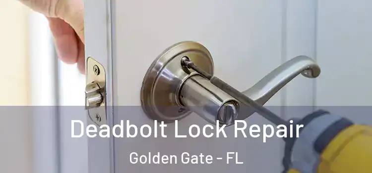 Deadbolt Lock Repair Golden Gate - FL
